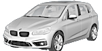 BMW F45 B1528 Fault Code